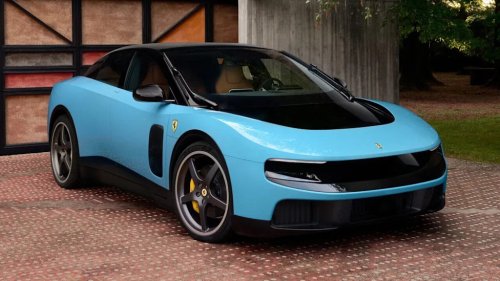 Ferrari, Ferrari's New Patent Shows A Bizarre Place To Store The Luce's Windshield Wipers