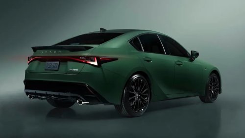 2027 Lexus IS Keeps Its V6 and Adds a 350-Unit Green Special