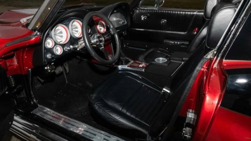 SEMA-Debuted 638-HP 1963 Corvette Split-Window Restomod For Sale at Mecum Nashville