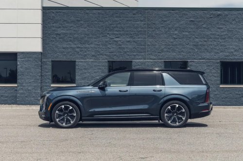 See Exterior Pics of the 2026 Cadillac Escalade IQL