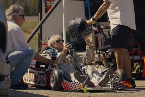You're Never Too Old to Drive a 200-mph Rocket Go-Kart