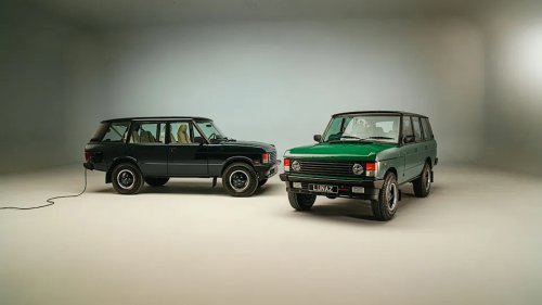 Lunaz Kermit the Frog-Inspired Range Rover Classic in Photos