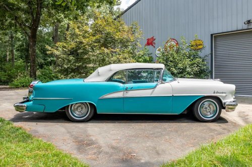 1955 Oldsmobile Starfire 98 Convertible for Sale With 7,900 Miles Shown