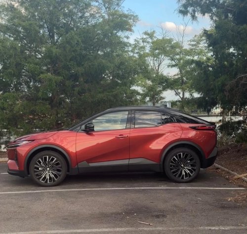 Toyota, Toyota C-HR, Toyota spent years moving slowly on EVs. I drove its new, affordable C-HR to see whether the wait paid off.