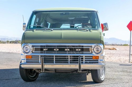 1972 Ford Econoline E-200 Camper Van for Sale With 51,100 Miles Shown