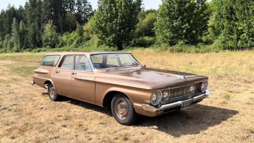 Someone Restored A 1962 Plymouth Savoy Slant-Six Manual Wagon... And It Could Be Yours