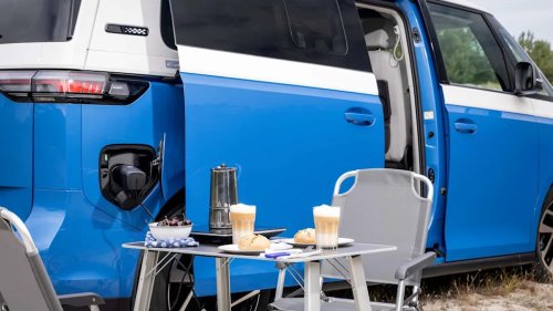 VW Turned The ID. Buzz Into An Electric Camper Van. The U.S. Is Next.