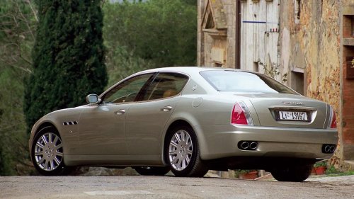 Maserati, Ferrari, The 2005 Maserati Quattroporte Sounded Like a Ferrari and Drove Like Nothing Else