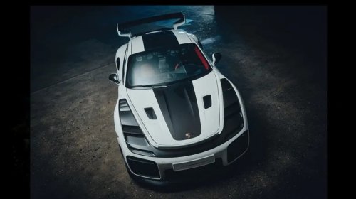 Porsche 911, Porsche, Moby Dick-Inspired Slantnose 911 GT2 RS Explains Porsche's Mysterious 'Flachbau' And 'Flachbau RS' Trademarks