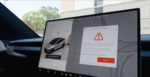 Tesla's New Supercharger Feature Lets You Escape Without Unplugging
