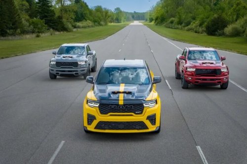 Ram Trucks, RAM, Ram Creates a Buzz With Its 2027 Lineup of Rumble Bee Muscle Trucks