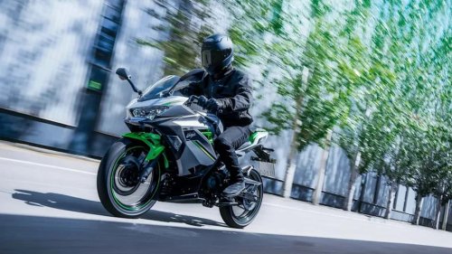 Kawasaki Changed Almost Nothing On Its Electric Ninja This Year