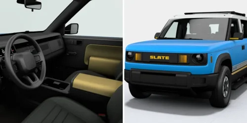 Slate, Think, The $25,000 Slate truck is proudly bare-bones. I think these add-ons are worth the extra money.