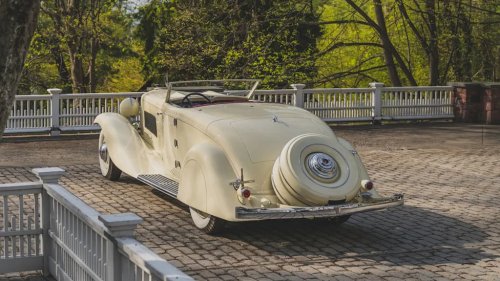 Clark Gable’s 1935 Duesenberg Model JN Convertible Coupe in Photos