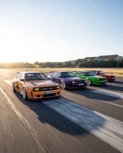 Audi, Audi Sport Quattro Returns in Restomod Form with Carbon Panels and More than 500 Horsepower