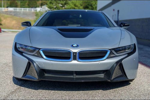 Low-Mileage 2015 BMW i8 With 22-Inch HRE Wheels Crosses the Block at Henderson Auctions