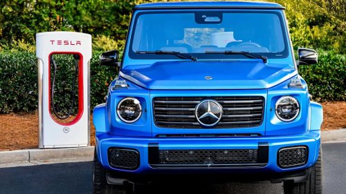 The 2027 Mercedes G 580 EV Gets A NACS Port, More Range, And Faster Charging