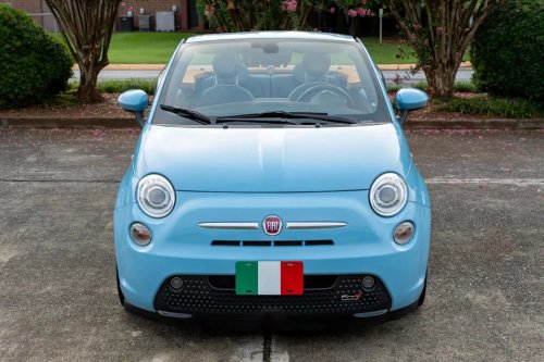 Fiat, 2016 Fiat 500e Custom Jolly Conversion for Sale With 65,400 Miles