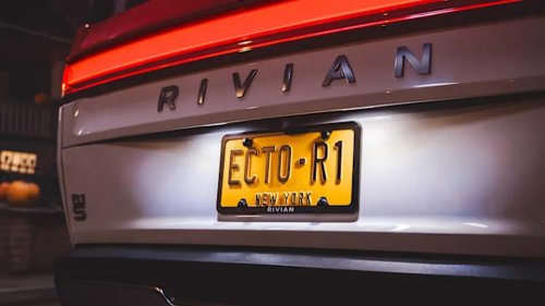Rivian’s Rad Reinterpretation of an Iconic Movie Car Just Put Tesla on Notice