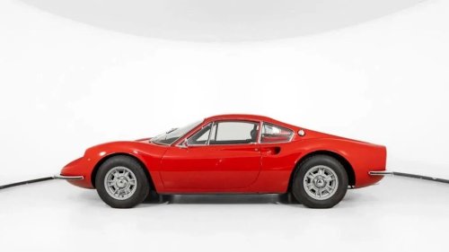 1969 Ferrari 206 GT For Sale With Aluminum Body