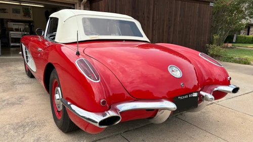 This Rare 1960 Corvette Has Been In The Same Family For 65 Years — Headed To Auction