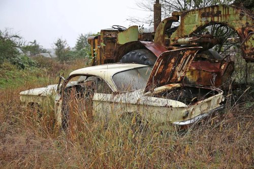 Some Interesting Junkyard Finds at Collins Auto Salvage in Auburn, Georgia