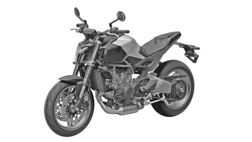 Honda, Production 2027 Honda V3R 900 E-Compressor Revealed in Design Filing