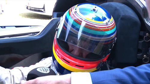 Adrian Newey finally drives Red Bull's RB17 hypercar in emotional Goodwood debut