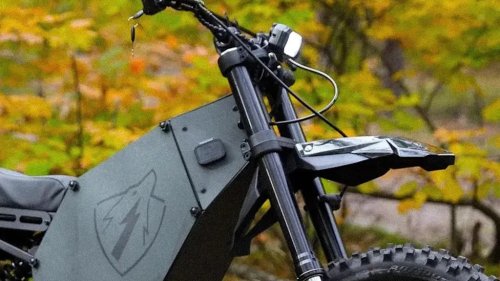This Rugged, Stealthy Tactical Off-Road Moto Could Be a Game Changer
