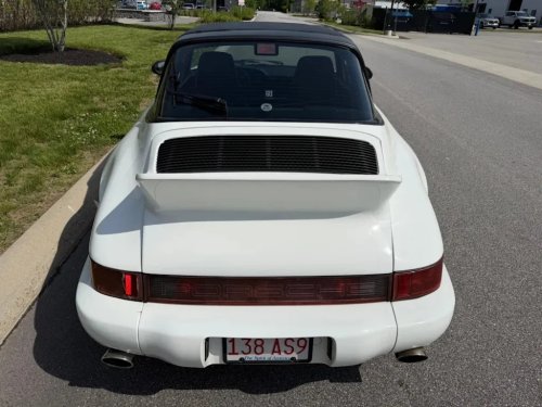 Porsche, Porsche 911, Porsche 911 Carrera, Throttle Auctions: 1990 Porsche 911 Carrera 4 Targa Surfaces After Decades of Single-Family Care