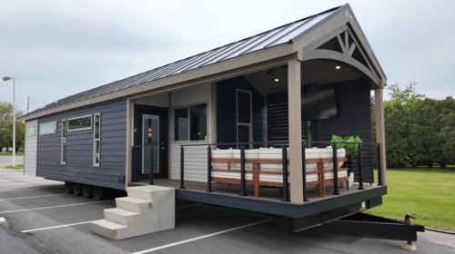 This Towable Tiny Home Takes Luxury Camping To The Extreme