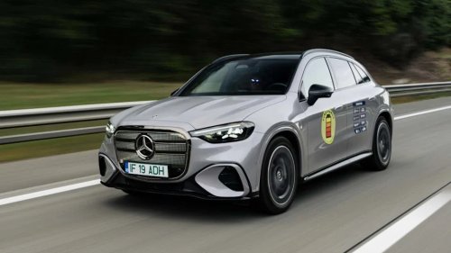 The Mercedes GLC Electric Just Drove 393 Miles With One 17-Minute Charge