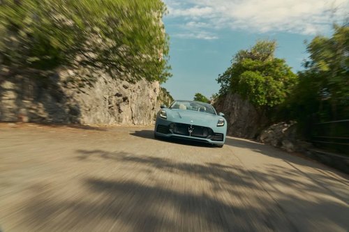 Maserati, View Exterior Photos of the 2027 Maserati GranCabrio Folgore