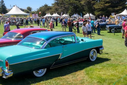 A Mercedes and a Bizzarini Drive into a Concours... Both Win!
