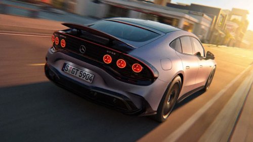 The Mercedes-AMG GT 53 EV Trades Power For Over 500 Miles Of Range