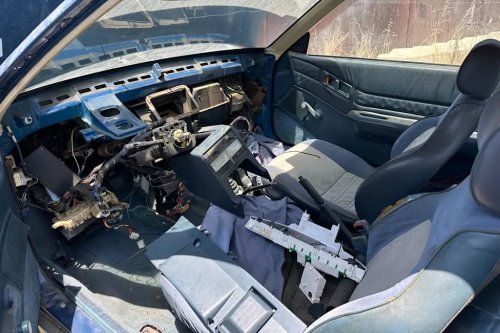 Someone Built an Electric Honda CRX Decades Before Tesla. It Ended Up in a Junkyard