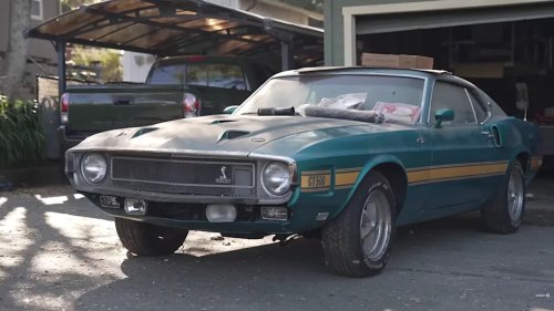 Rare '69 Shelby GT 500 Returns To The Road After 30 Years In A Garage