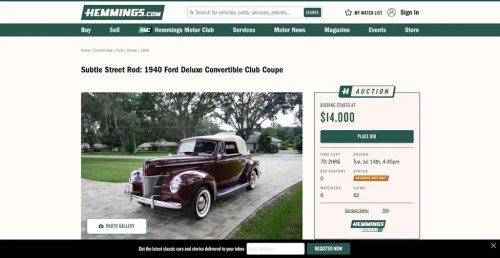10 Classic &amp; Collector Car Auctions Worth Watching This Month