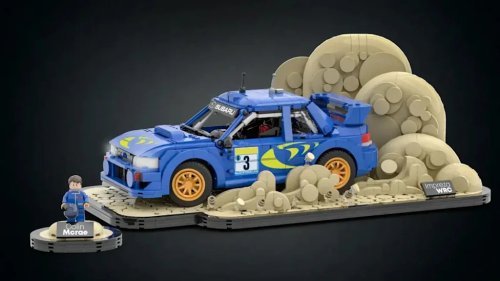 Subaru, This Colin McRae Subaru Lego Set Is Pure Awesomeness And Needs Your Vote