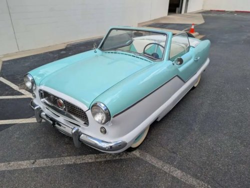 Jimmy Buffett's 1958 Nash Metropolitan Convertible Headed to Auction