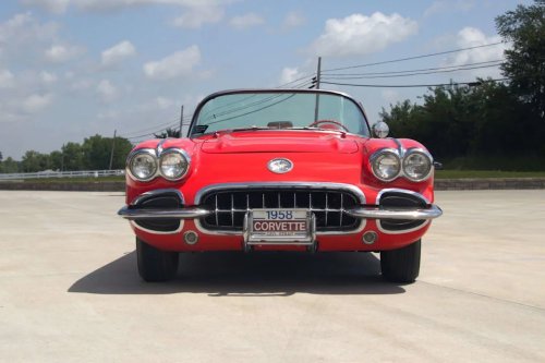 Here's Your Chance to Buy George Strait's Signet Red 1958 Corvette