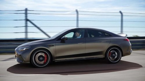 The New Mercedes-AMG CLA EV’s Huge Power Comes From Three Tiny Motors
