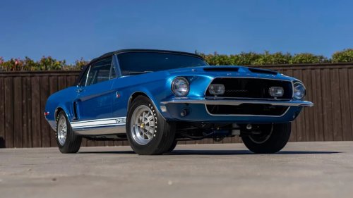 Gorgeous 1968 Shelby GT500KR Convertible Set A New Auction Record