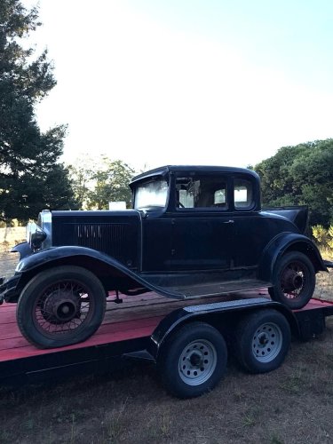 1931 Chevrolet Independence Sport Coupe Rumble Seat Barn Find Surfaces in California