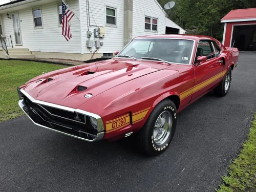 Numbers-Matching 1969 Shelby GT350 Fastback Heads to Carlisle Auctions