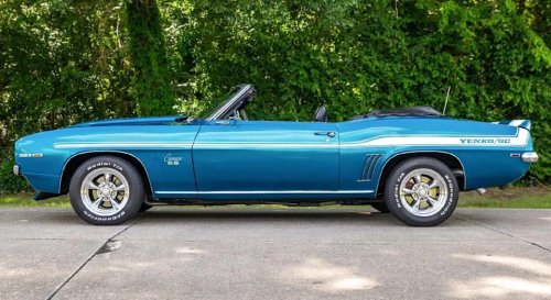 This 383-Stroker 1969 Camaro Convertible Is Built to Drive, Not Park, and It's Headed to Vicari's Biloxi Sale