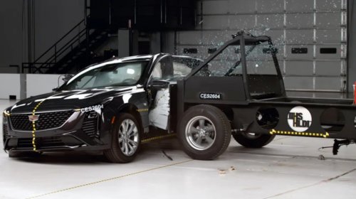 Cadillac, 2026 Cadillac CT5 Spectacularly Fails IIHS Updated Side Impact Crash Test