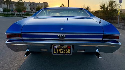 1968 Chevrolet Chevelle SS 396 for Sale With 33,000 Miles Shown