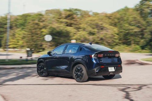 See Exterior Pics of the 2026 Nissan Leaf Platinum+