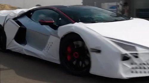 Lamborghini’s Hardcore Revuelto SV Looks Almost Ready To Launch